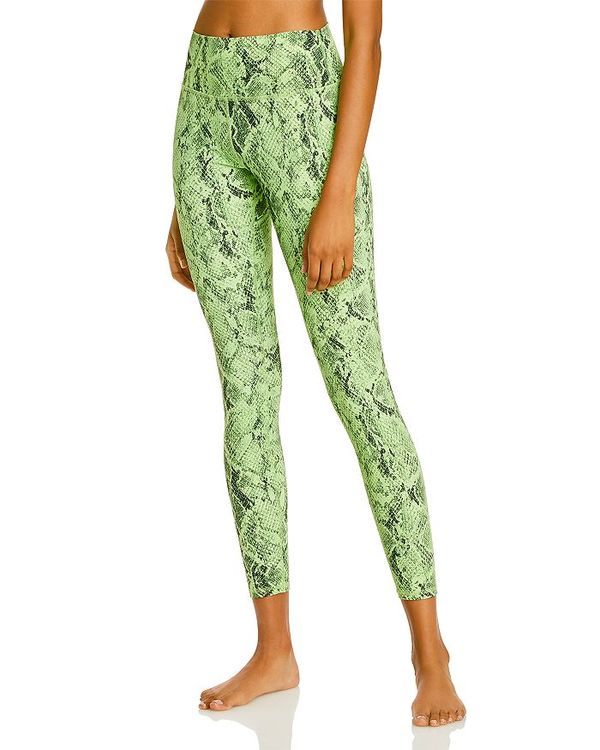 パンツ あすつく アローヨガ Line Neon Leggings Snakeskin Vapor Waist High ボトムス カジュアルパンツ レディース Tnk K Jp
