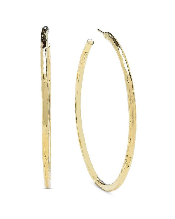 イッポリスタ レディース アクセサリー ピアス・イヤリング IPPOLITA 18K Yellow Gold Classico Hammered Extra Large Hoop Earrings Gold ゴールド