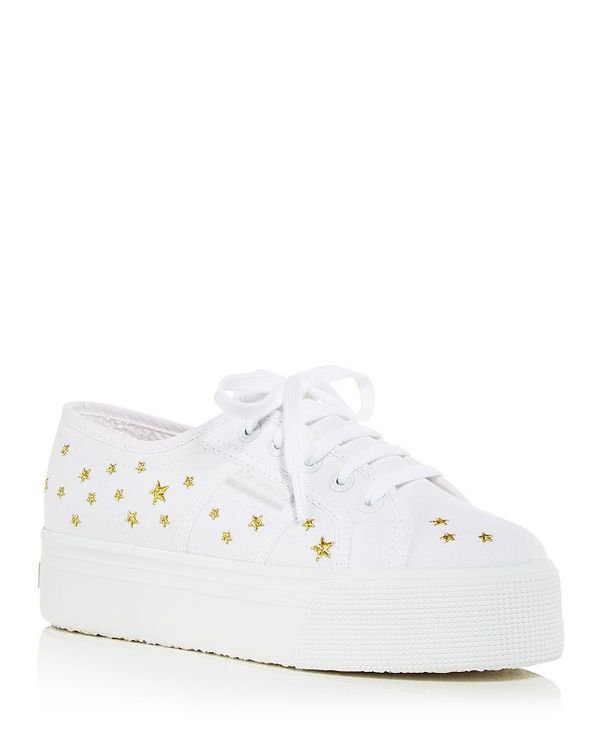 送料無料 スペルガ レディース スニーカー シューズ Women S Embroidered Star Low Top Platform Sneakers Stars 格安即決 Vulkanvegasde Nepourvaincre Com