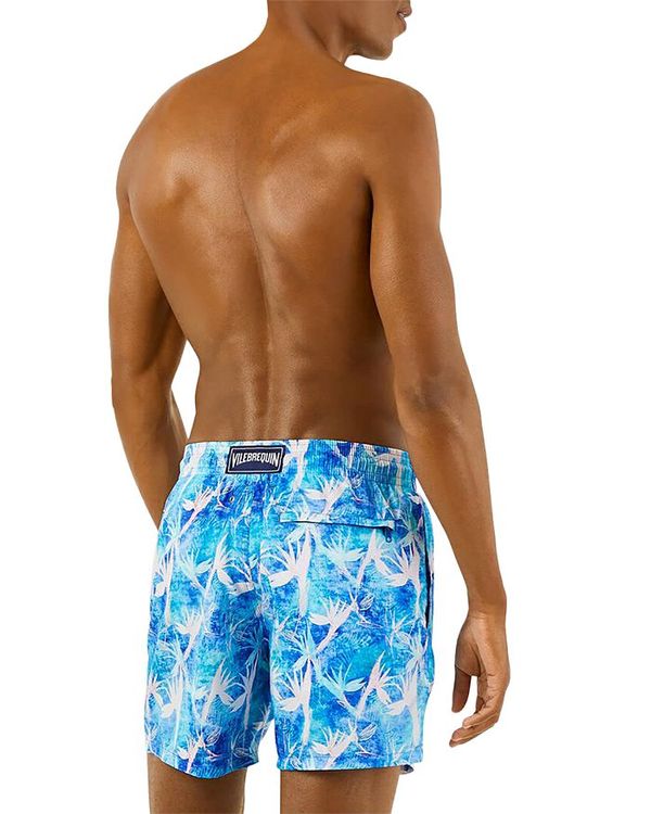 ORLEBAR BROWN オールバー ブラウン メンズ ハーフパンツ・ショーツ ボトムス Bulldog stripe-print  regular-fit woven swim shorts