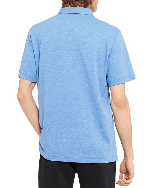 メール便不可 セオリー メンズ ポロシャツ トップス Bron Regular Fit Polo Shirt Skyline Revida 店 高級品市場 Mahottaripost Com Np