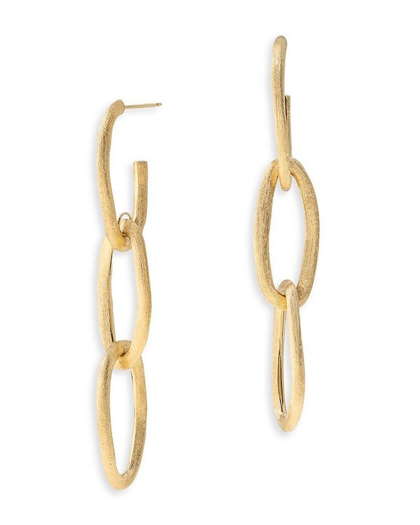 マルコ ビチェゴ レディース アクセサリー ピアス・イヤリング Marco Bicego 18K Yellow Gold Jaipur Link Polished Triple Link Drop Earrings Gold ゴールド