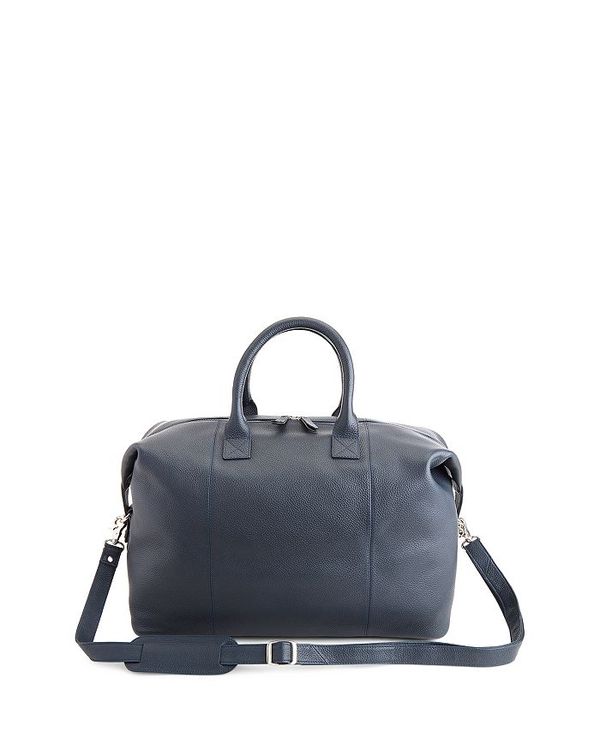 ロイス レディース 御徒面子 ボストンバッグ ROYCE New York Pebble Grain Medium Duffle Bag Navy Blue 米国海軍 レディースバッグ-ボストンバッグ-バッグ・小物・ブランド雑貨