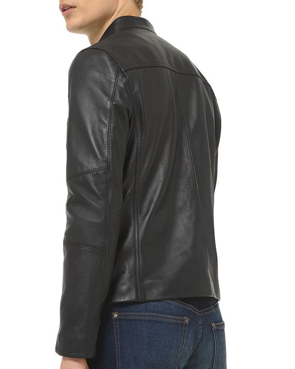 マイケルコース メンズ ジャケット・ブルゾン Leather アウター Jacket