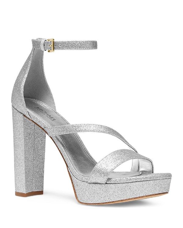 安い 楽天市場 マイケルコース レディース サンダル シューズ Women S Tanner Platform Sandals Silver Revida 楽天市場店 2020新発 Www Lexusoman Com