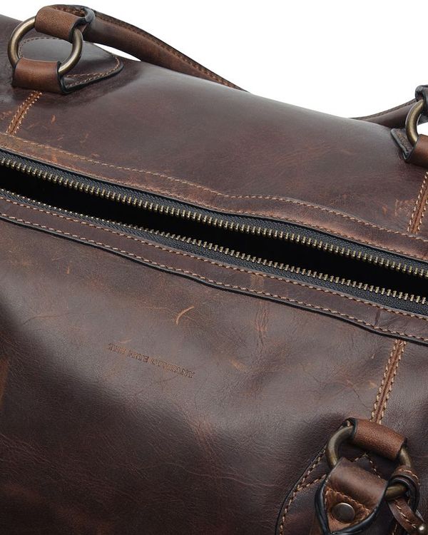 フライ メンズ ボストンバッグ Logan Leather バッグ Overnight Brown
