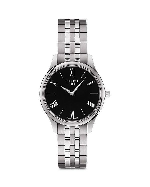 ティソット レディース アクセサリー 腕時計 Tissot Tradition Watch 31mm Black/Silver ブラック