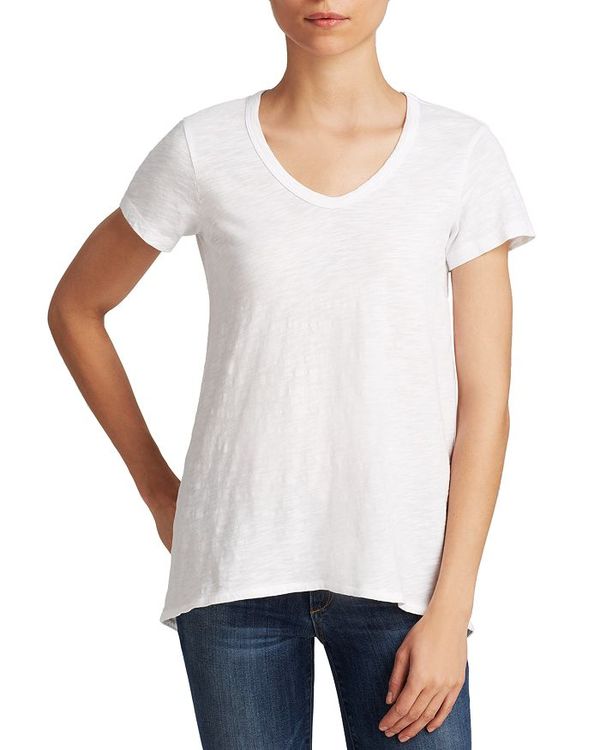 人気ショップが最安値挑戦 楽天市場 ウィルト レディース シャツ トップス High Low Shrunken Boyfriend Tee White Revida 楽天市場店 Seal限定商品 Bonus Derbyde Ae