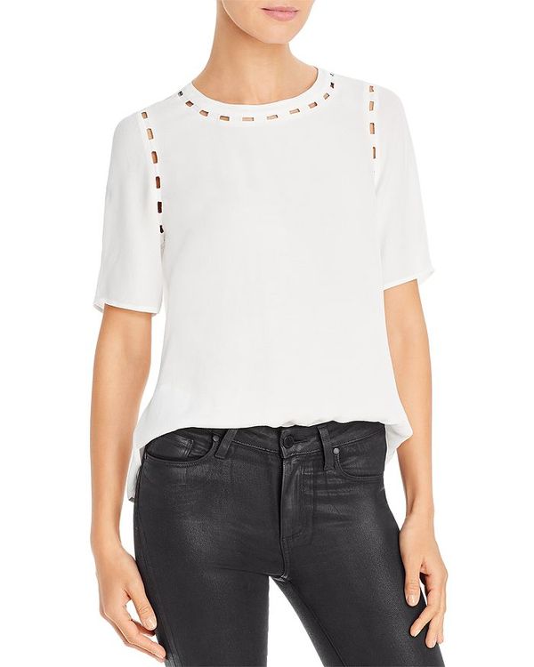 在庫あり 即納 楽天市場 ダニエルレイン レディース シャツ トップス Embroidered Cutout Detail Top Ivory Revida 楽天市場店 激安特価 トップス シャツ ブラウス Img Cosmostuff Com