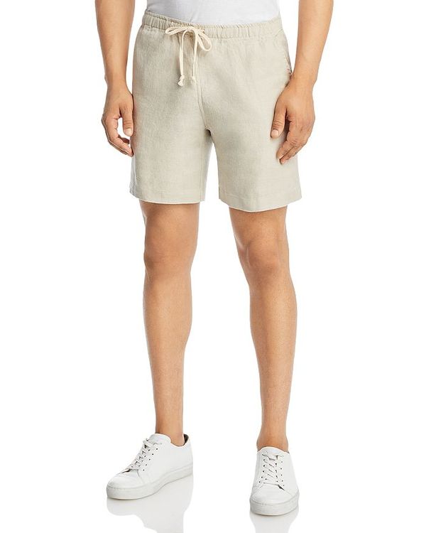 アレックスクレーン メンズ ボトムス ハーフパンツ・ショーツ ショートパンツ リネン Alex Crane Bo Linen Shorts Bone