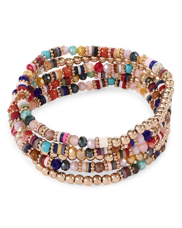 アクア レディース アクセサリー ブレスレット・バングル・アンクレット AQUA Beaded Bracelet Set - 100% Exclusive Multi マルチカラー