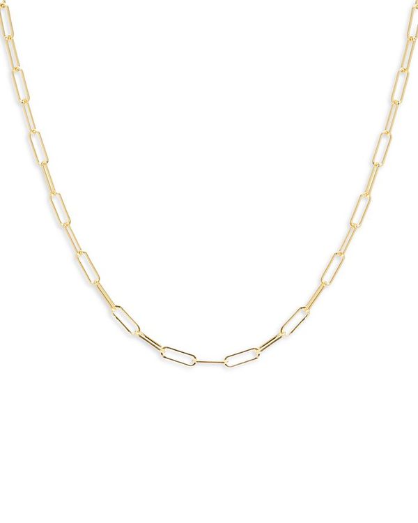 ゾイチッコ レディース アクセサリー ネックレス・チョーカー・ペンダントトップ レース Zoe Chicco 14K Yellow Gold Heavy Metal Small Paperclip Link Chain Necklace 16\