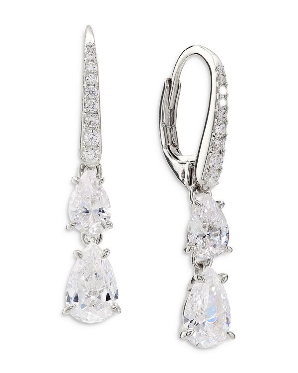 安い ナディール レディース ピアス イヤリング アクセサリー Emilia Cubic Zirconia Drop Earrings Rhodium Revida 店 現金特価 Admin Maryvisa Com