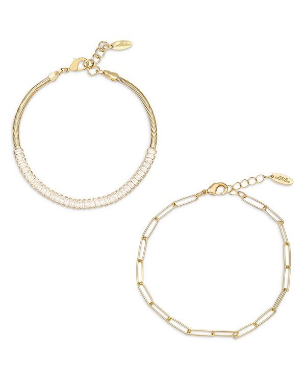 エティカ レディース アクセサリー ブレスレット・バングル・アンクレット Ettika Links & Shine Bracelet Set Gold ゴールド