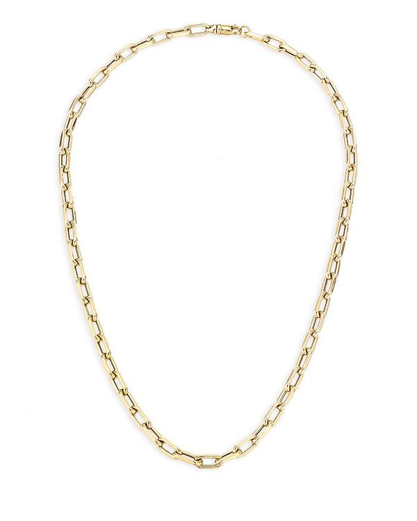 アディナ レイター レディース アクセサリー ネックレス・チョーカー・ペンダントトップ レース Adina Reyter 14K Yellow Gold Polished Oval Link Chain Necklace 18\