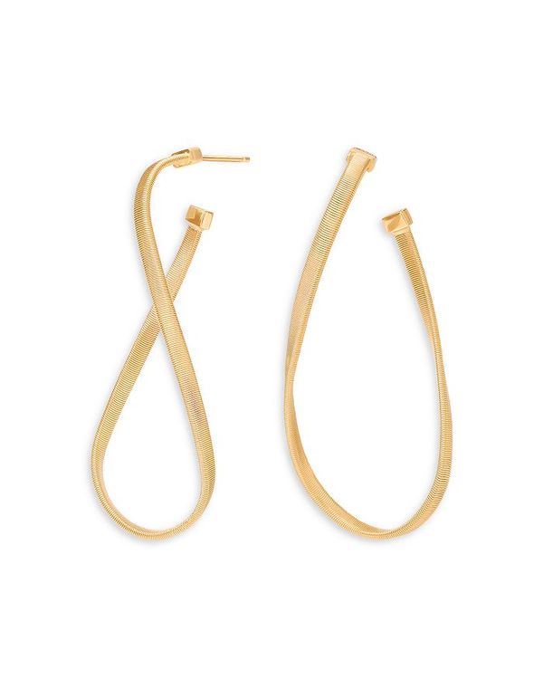 マルコ ビチェゴ レディース アクセサリー ピアス・イヤリング Marco Bicego 18K Yellow Gold Marrakech Twisted Hoop Earrings Gold ゴールド
