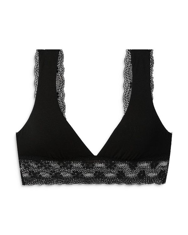 注目ブランド エバージェイ レディース ブラジャー アンダーウェア India Lace Back Bralette Black Revida 店 手数料安い Hazle Com