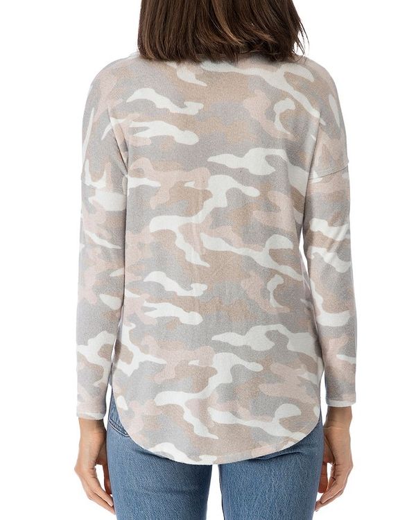 ビーコレクションバイボビュー レディース シャツ トップス Camo Print Top Camo Print Marcsdesign Com