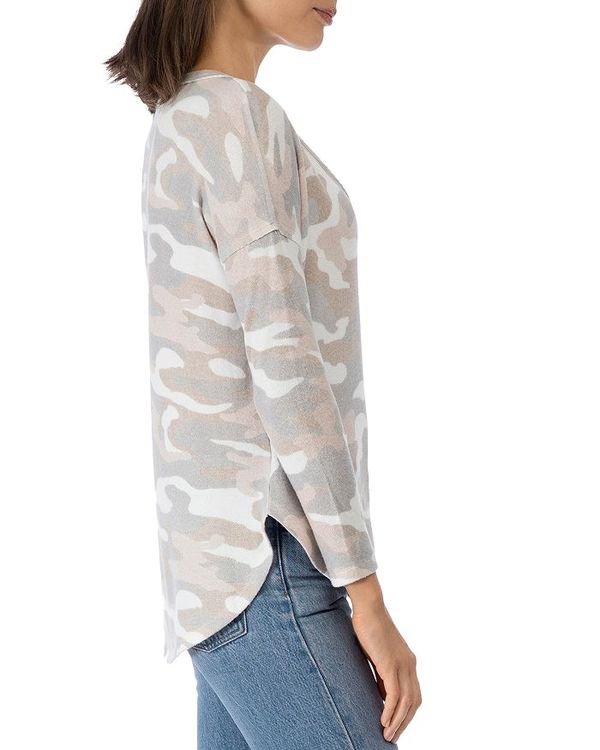 ビーコレクションバイボビュー レディース シャツ トップス Camo Print Top Camo Print Marcsdesign Com