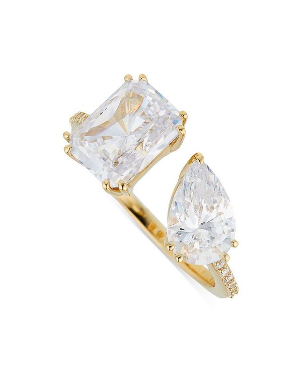 ナディール レディース アクセサリー リング Nadri A La Carte Open Duo Ring Gold ゴールド