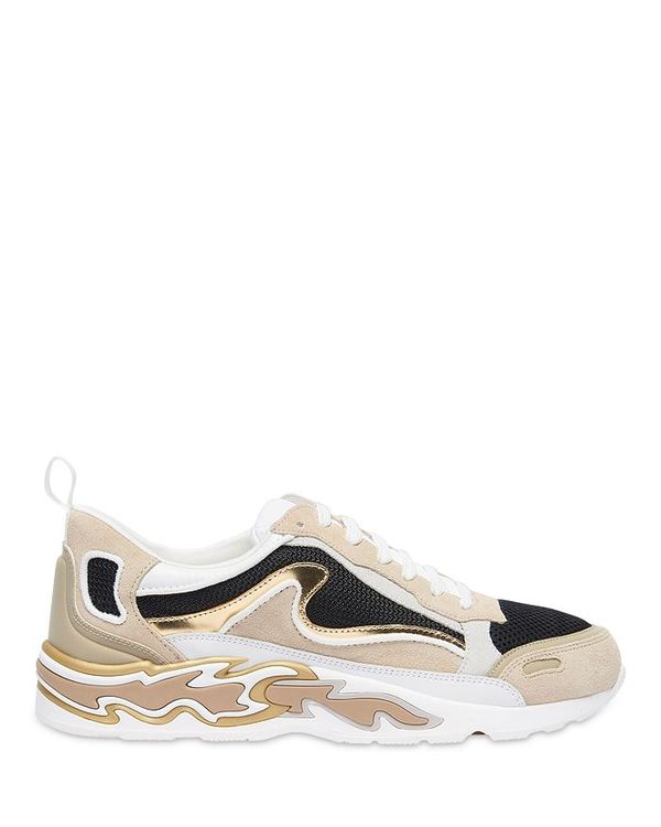 サンドロ レディース シューズ スニーカー Sandro Women's H19Flame Gold Trainer Sneakers Gold ゴールド