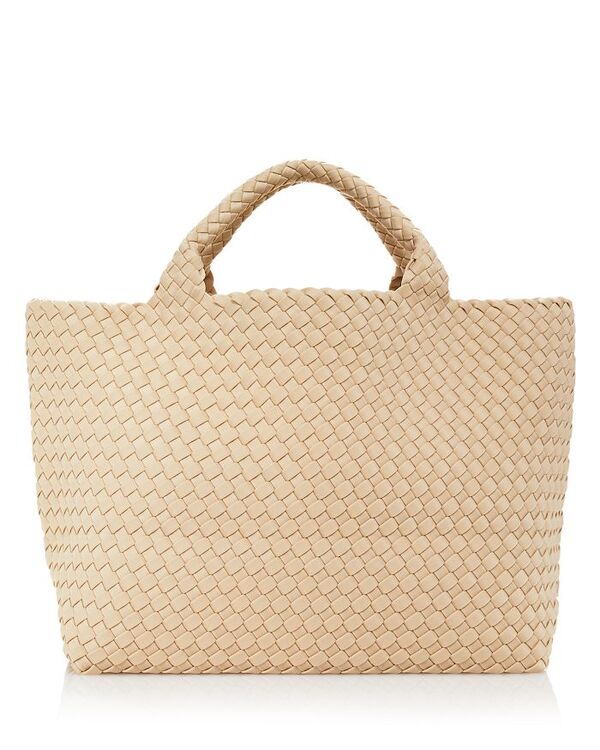 ナゲディ レディース バッグ トートバッグ NAGHEDI St. Barths Medium Woven Tote Ecru エクリュ