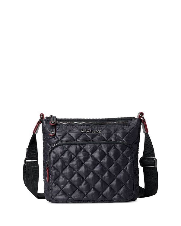 エムジーウォレス レディース バッグ ショルダーバッグ MZ WALLACE Metro Scout Extra Small Crossbody Black ブラック