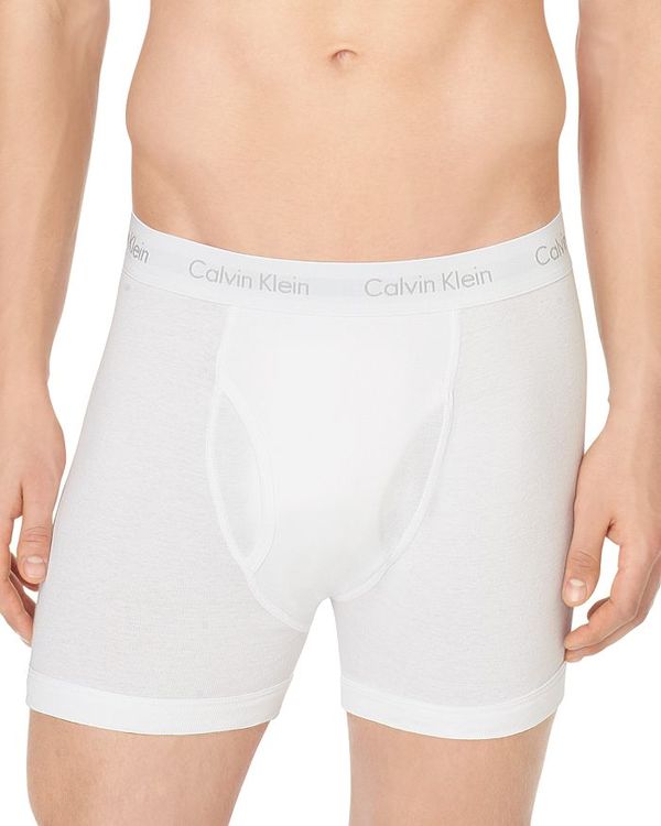 海外最新 カルバンクライン メンズ ボクサーパンツ アンダーウェア Cotton Classics Boxer Briefs Pack Of 3 White 新版 Vigos Com Tr