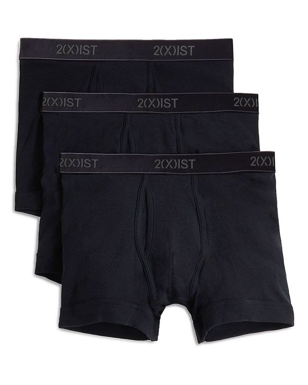 人気ブランドを ツーイグジスト メンズ ボクサーパンツ アンダーウェア Essentials Boxer Briefs Pack Of 3 Black New Heather 100 の保証 Www Ape Deutschland De