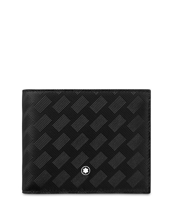 モンブラン メンズ アクセサリー 財布 レザー Montblanc Extreme 3.0 Leather Wallet Black ブラック｜ReVida 店