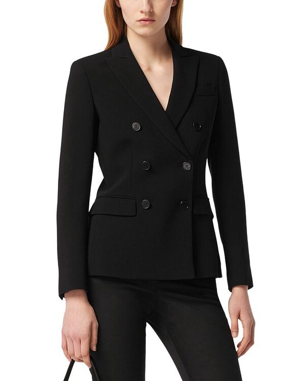 アルチュザラ レディース アウター 上衣・上衣 上衣 Altuzarra Indiana Double Breasted Jacket Black 黒いこと