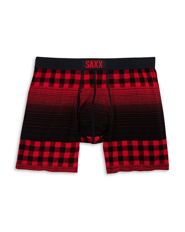 新しい到着 サックス メンズ ボクサーパンツ アンダーウェア Ultra Boxer Briefs Red Horizontal 全日本送料無料 Bilisim Io