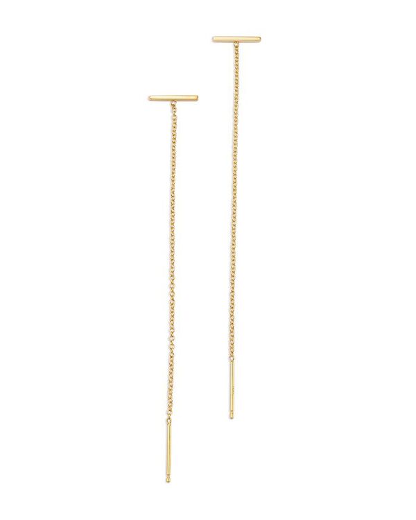 ゾイチッコ レディース アクセサリー ピアス・イヤリング Zoe Chicco 14K Yellow goldBars Threader Earrings Gold ゴールド