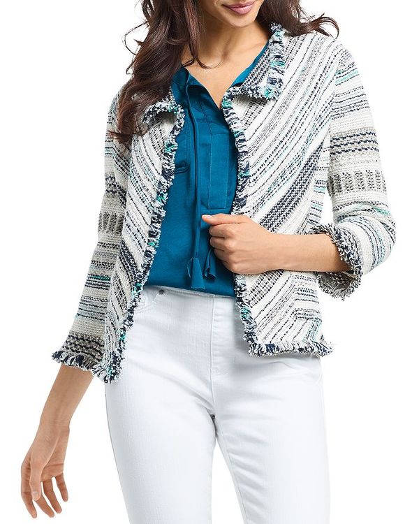 激安特価 楽天市場 ニックアンドゾー レディース ジャケット ブルゾン アウター Nic Zoe Petites Shake It Up Jacket Green Multi Revida 楽天市場店 正規激安 Fiker Org
