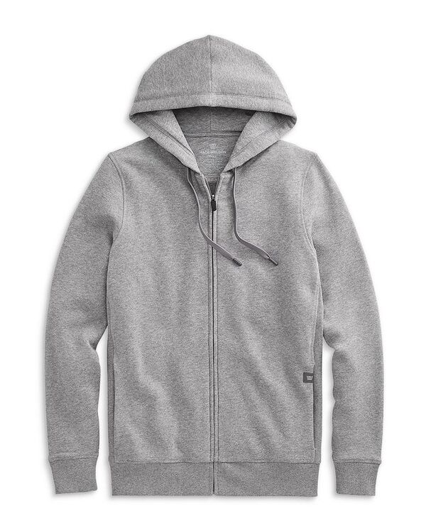 マック ウェルダン メンズ アウター パーカー・スウェット パイル パーカー Mack Weldon Ace Micro Brushed French Terry Hoodie Grey Heather グレー