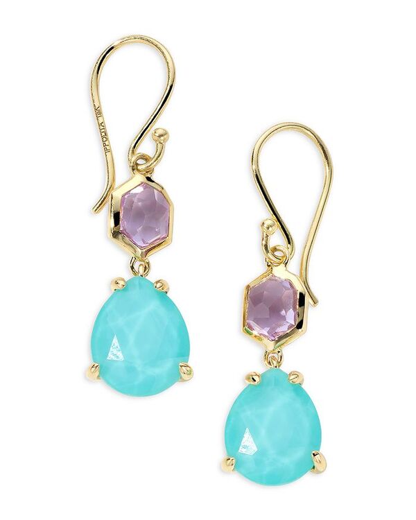 イッポリスタ レディース アクセサリー ピアス・イヤリング IPPOLITA 18K Yellow Gold Rock CandyR Amethyst & Turquoise Doublet Drop Earrings Multi/Gold ゴールド