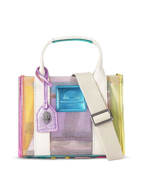 カートジェイガーロンドン レディース バッグ トートバッグ KURT GEIGER LONDON Vinyl Extra Small Southbank Tote Multi マルチカラー