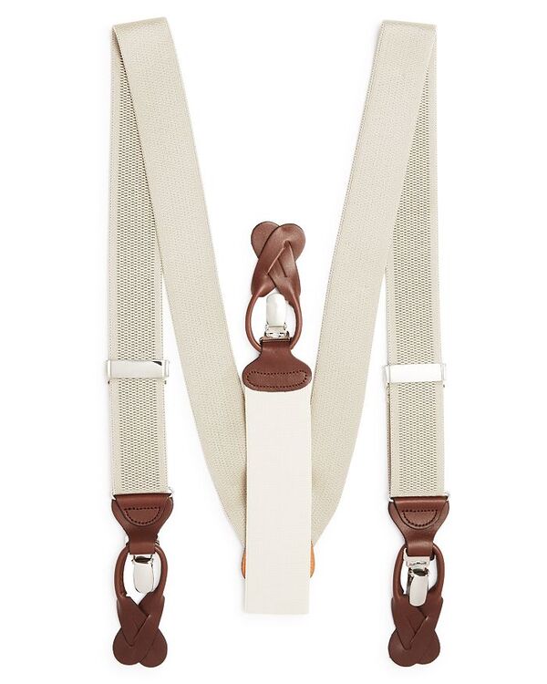 トラファルガー メンズ アクセサリー ベルト Trafalgar Men's Classic Convertible Stretch Brace Khaki カーキ