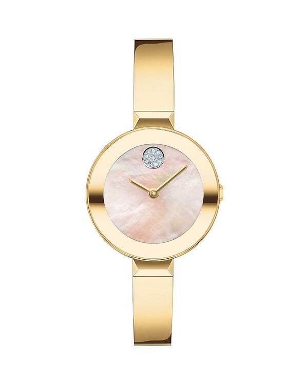 モバド レディース アクセサリー ブレスレット・バングル・アンクレット Movado BOLD Bangle Watch 28mm Pink/Gold ピンク