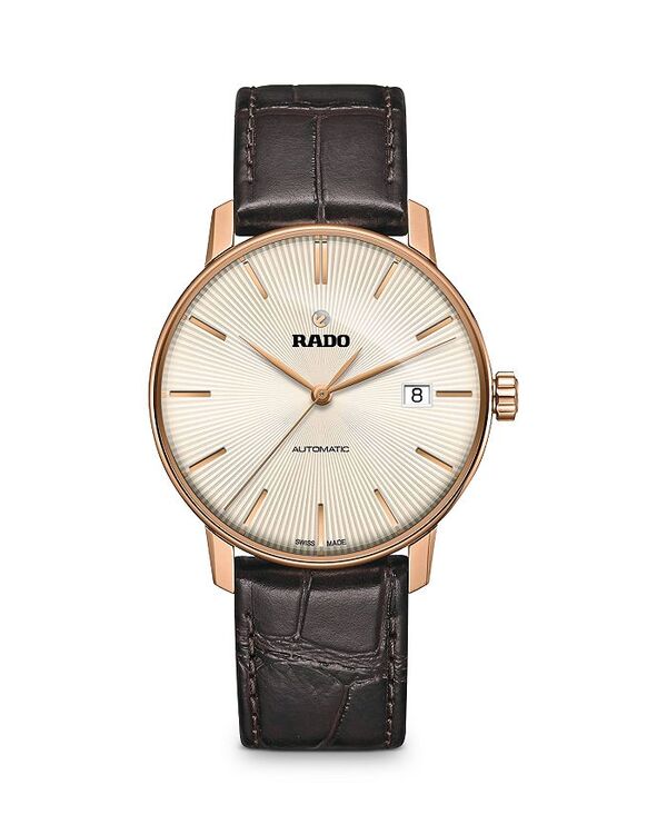 ラド レディース アクセサリー 腕時計 RADO Coupole Classic Watch 41mm Ivory/Brown アイボリー
