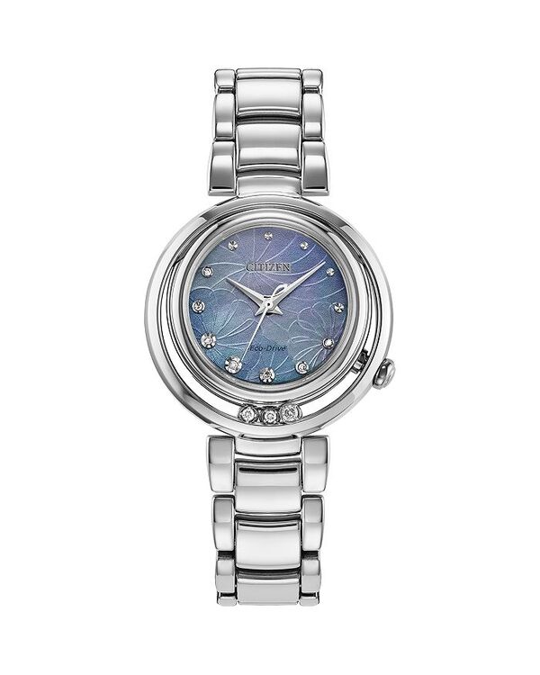 シチズン レディース アクセサリー 腕時計 Citizen Classic Arcly Watch 29.8mm Blue/Silver ブルー