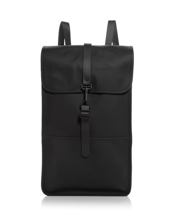 レインズ メンズ バッグ バックパック・リュックサック Rains Waterproof Backpack Black ブラック
