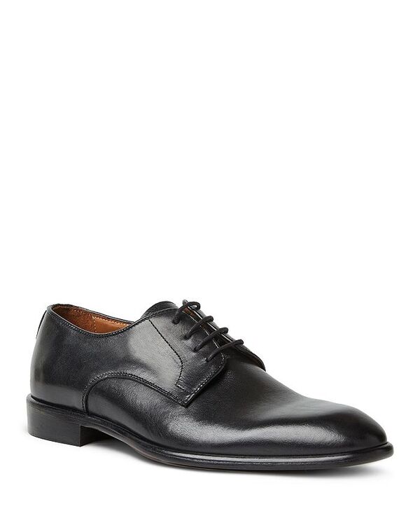 ブルーノマグリ メンズ シューズ ドレスシューズ ワンピース ダービー レース Bruno Magli Men's Salerno Lace Up Derby Dress Shoes Black ブラック