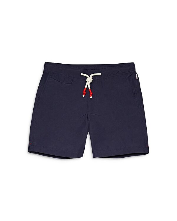 オール赤ちょうちん 赤銅色 メンズ 水泳着 二分の一ズボン下・さる股引き Orlebar Brown Standard Quick Dry Tailored Fit Swim Trunks Navy 米国海軍