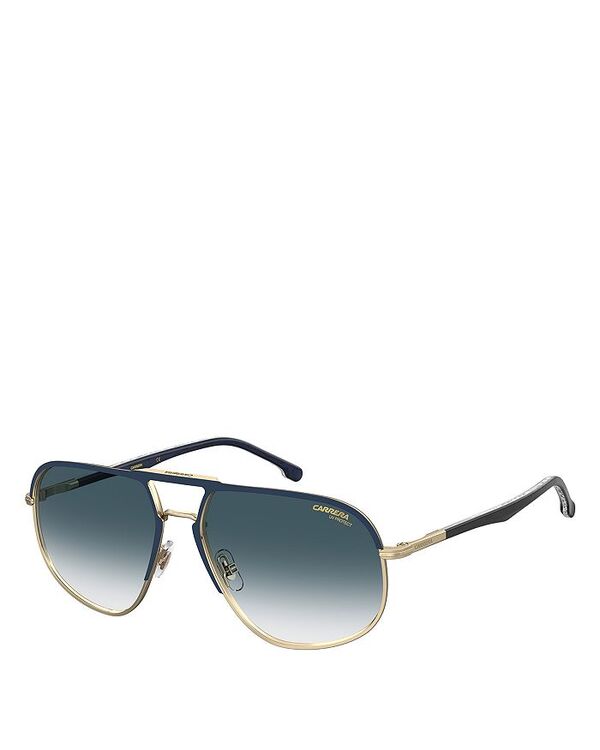 カレーナ レディース アクセサリー サングラス・アイウェア Carrera Aviator Sunglasses 60mm Blue/Blue Gradient ブルー