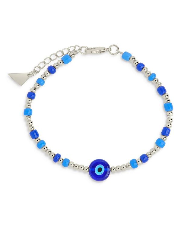 スターリングフォーエバー レディース アクセサリー ブレスレット・バングル・アンクレット Sterling Forever Sybil Beaded Bracelet Silver/Blue ブルー