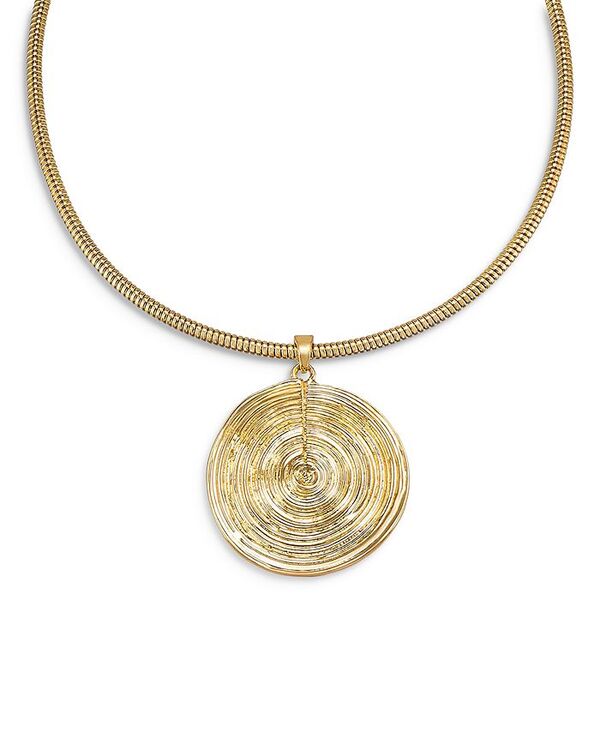 エティカ レディース アクセサリー ネックレス・チョーカー・ペンダントトップ レース Ettika Statement Disc Choker Necklace in 18K Gold Plated 15\