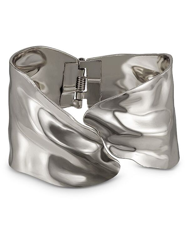 エティカ レディース アクセサリー ブレスレット・バングル・アンクレット Ettika Abstract Cuff Bracelet Silver シルバー