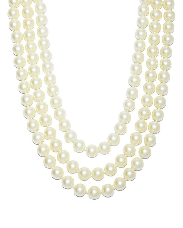 ケネスジェイレーン レディース アクセサリー ネックレス・チョーカー・ペンダントトップ レース Kenneth Jay Lane Barbara Imitation Pearl Necklace 17\