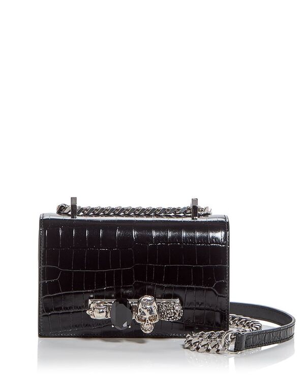 アレキサンダーマックイーン　サッチェル ショルダーバッグ Alexander McQueen】新作バッグ「The Biker Jewelled Satchel